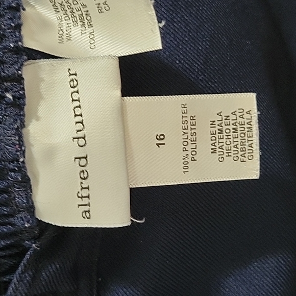 Alfred dunner elastic waist skirt - Picture 2 of 3